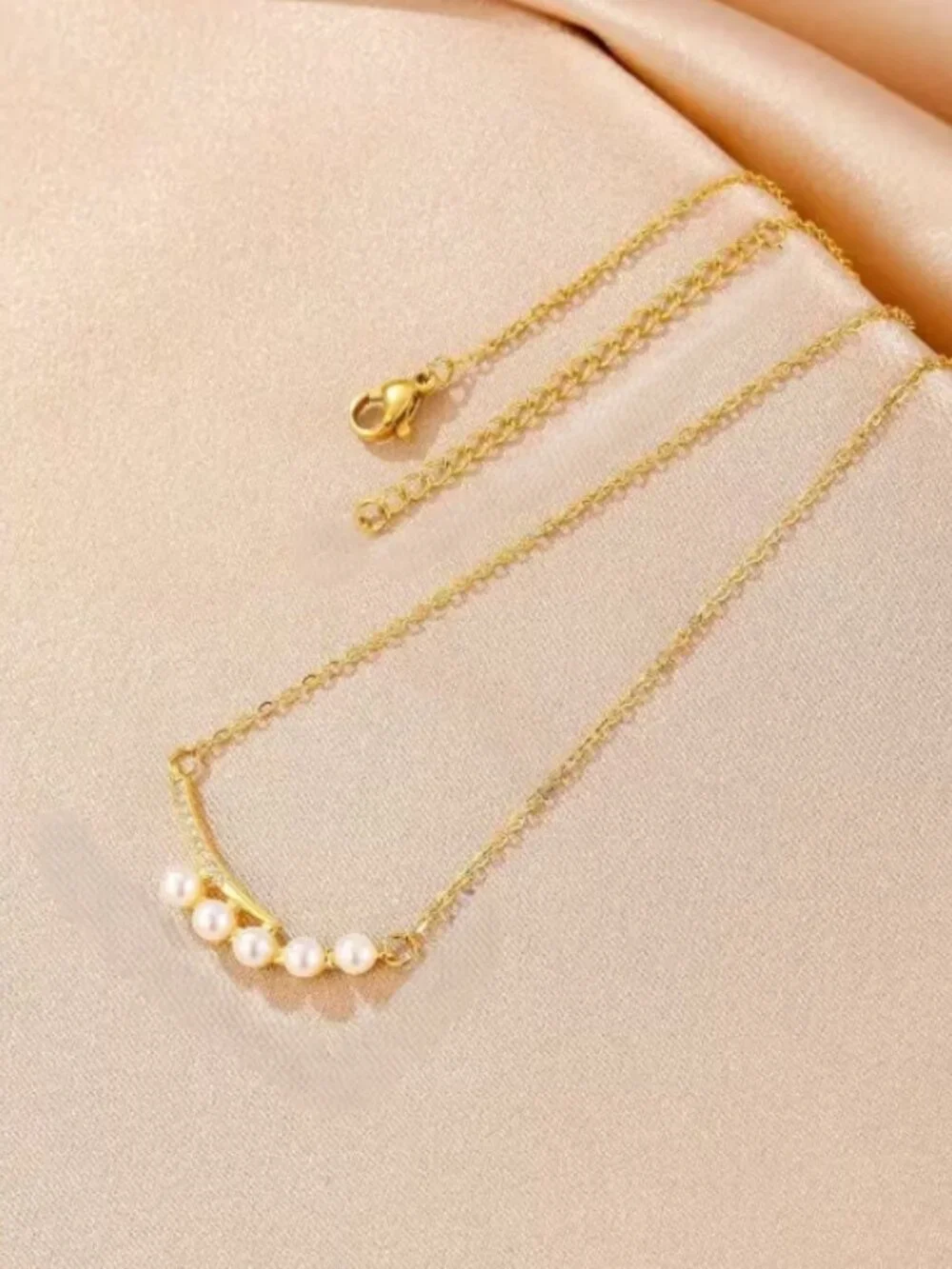 14K Gold Womens 1ct Diamond Natural Pearl Necklace Ladies New 14K Silver Jewelry